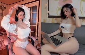น้องสาวข้างหน้าอกของเธอเต็มไปด้วยพี่ชายของเธอ