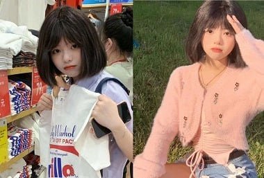 สาวสวยสวมแว่นตาที่เต็มไปด้วยความปรารถนาดี