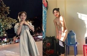 สาวเซ็กซี่โชว์ร่างร้อนของเธอบนเครือข่ายสังคมออนไลน์