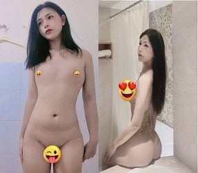 สาว ๆ ที่ชอบเป็นสีดำและเมฆมาก